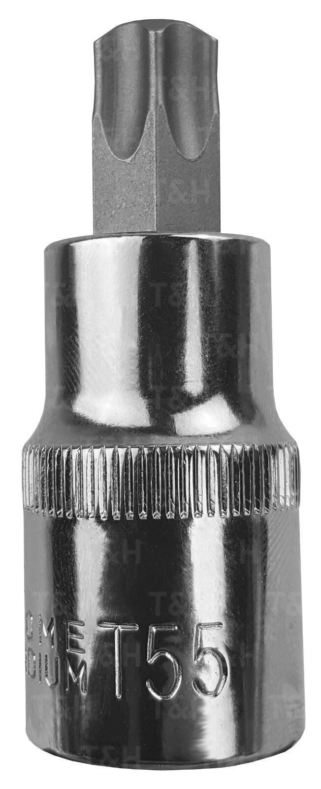 US PRO T55 1/2" DRIVE 55MM LONG TORX BIT SOCKET ( SINGLE )
