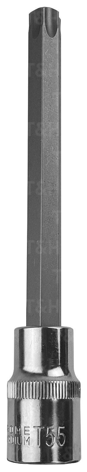 US Pro T55 1/2" Drive 140mm Long Torx Bit Socket ( Single )  2005 / 3307