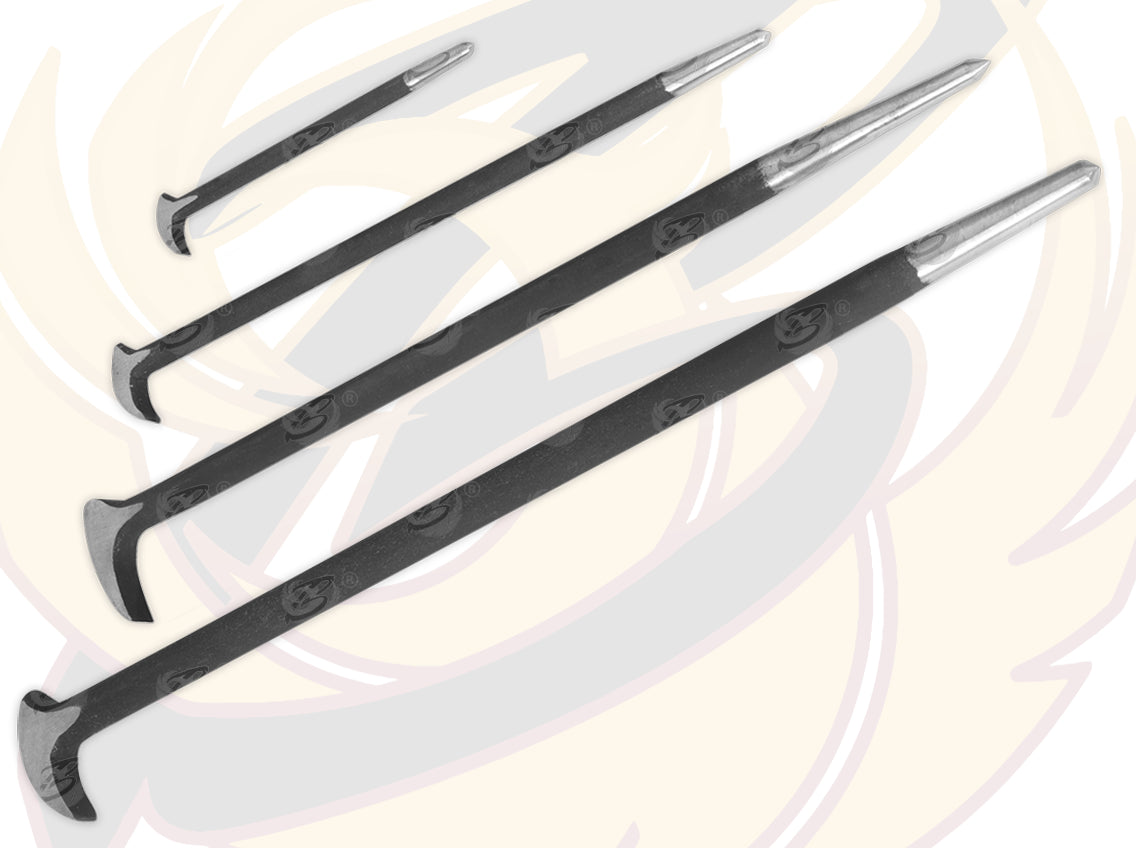 SIEGEN 4PCS HEEL & TOE PRY BARS ( PODGER BARS )
