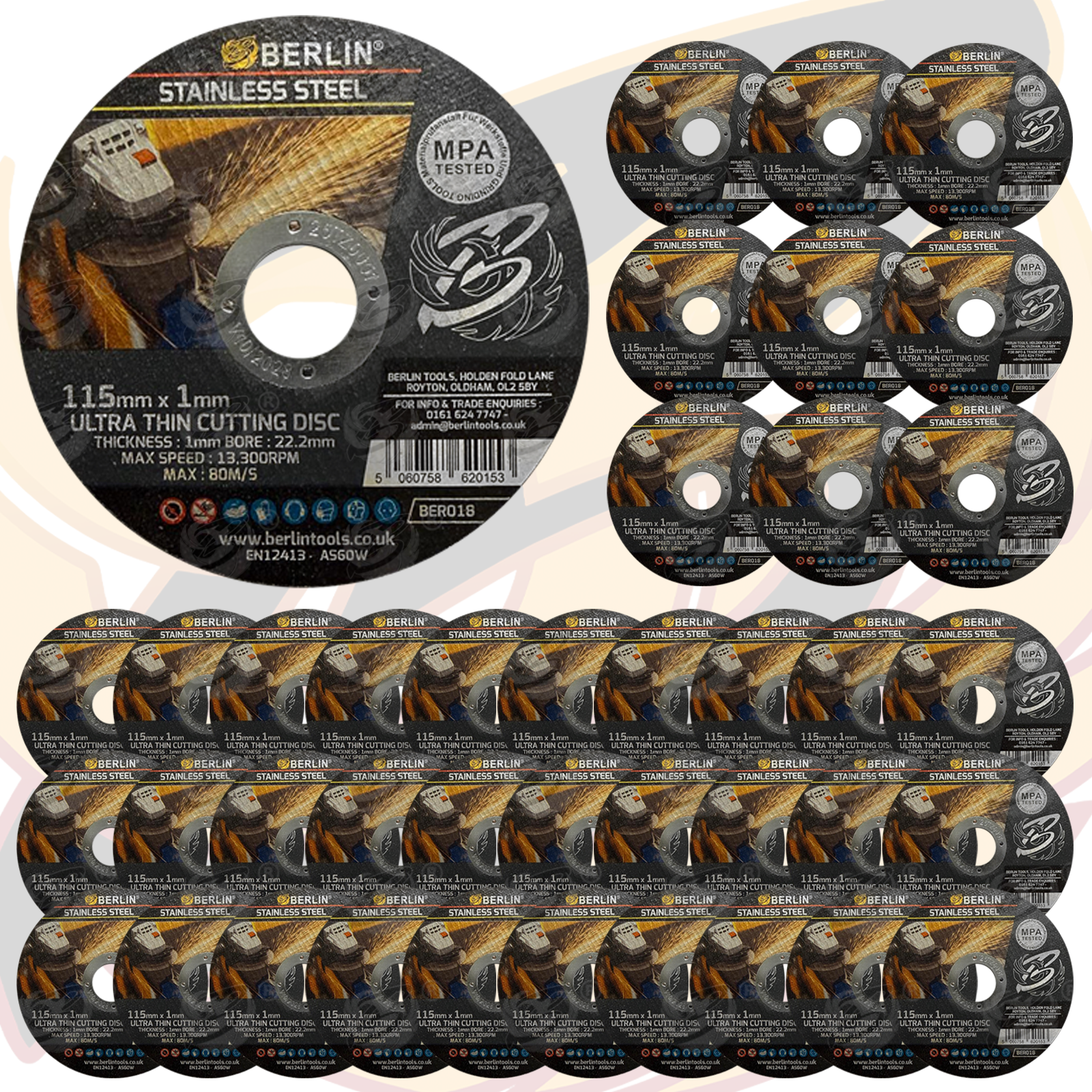 Berlin Tools 1mm Cutting Discs