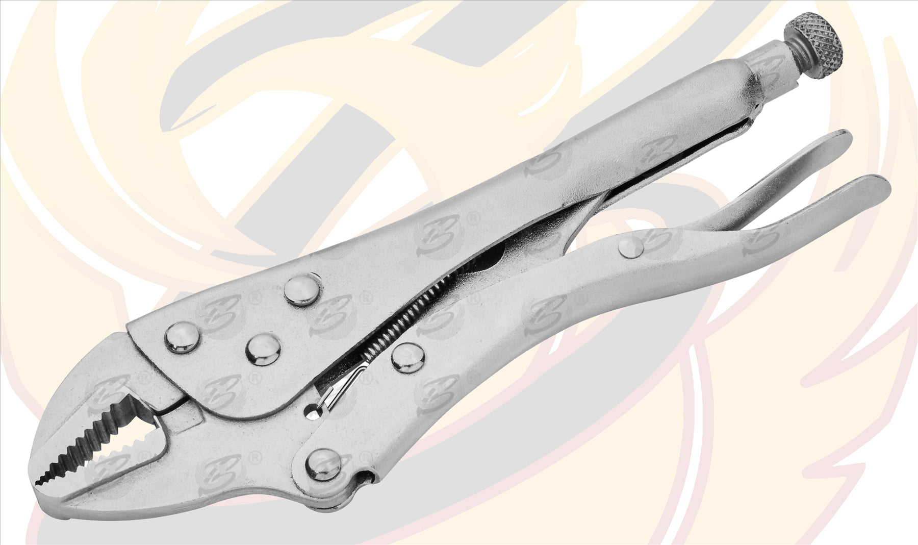 BLUESPOT 250MM (10") STRAIGHT JAW LOCKING PLIER