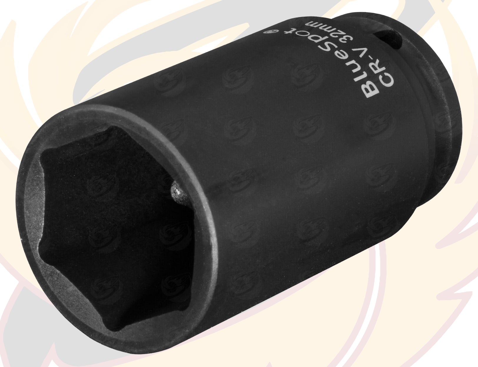 BLUESPOT 10PCS 1/2" DRIVE 6 POINT DEEP IMPACT SOCKETS 22MM - 41MM