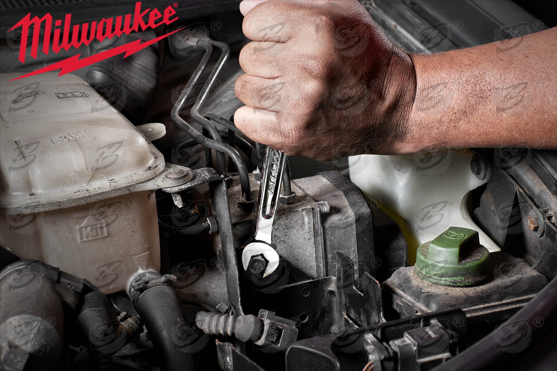 MILWAUKEE 9MM 144 TEETH MAXBITE RATCHET SPANNER
