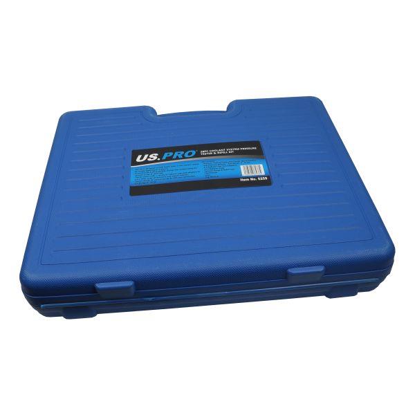 US Pro 28 Piece Coolant Pressure Tester Cooling System Pressure Testing Kit  5259