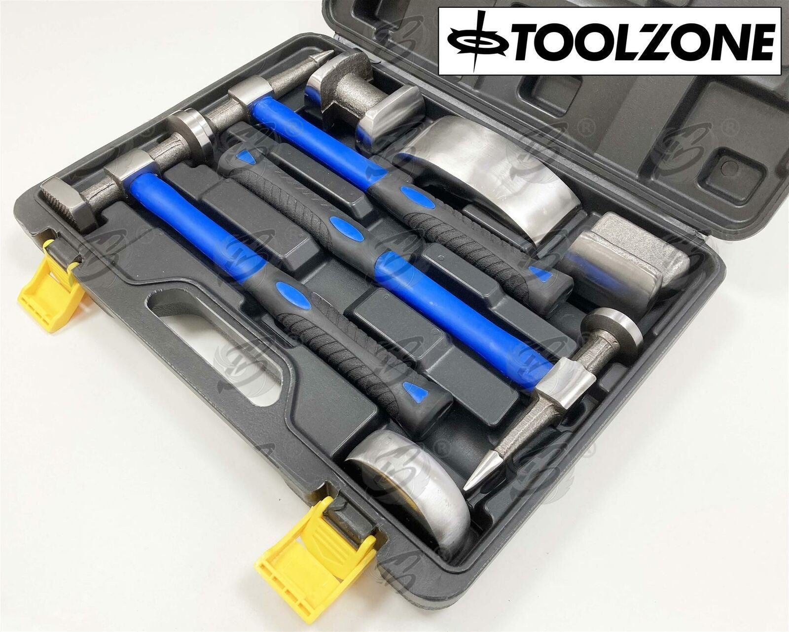 Toolzone 7 Piece 70% Fibreglass Body Dent Repair Kit ( AU232 )