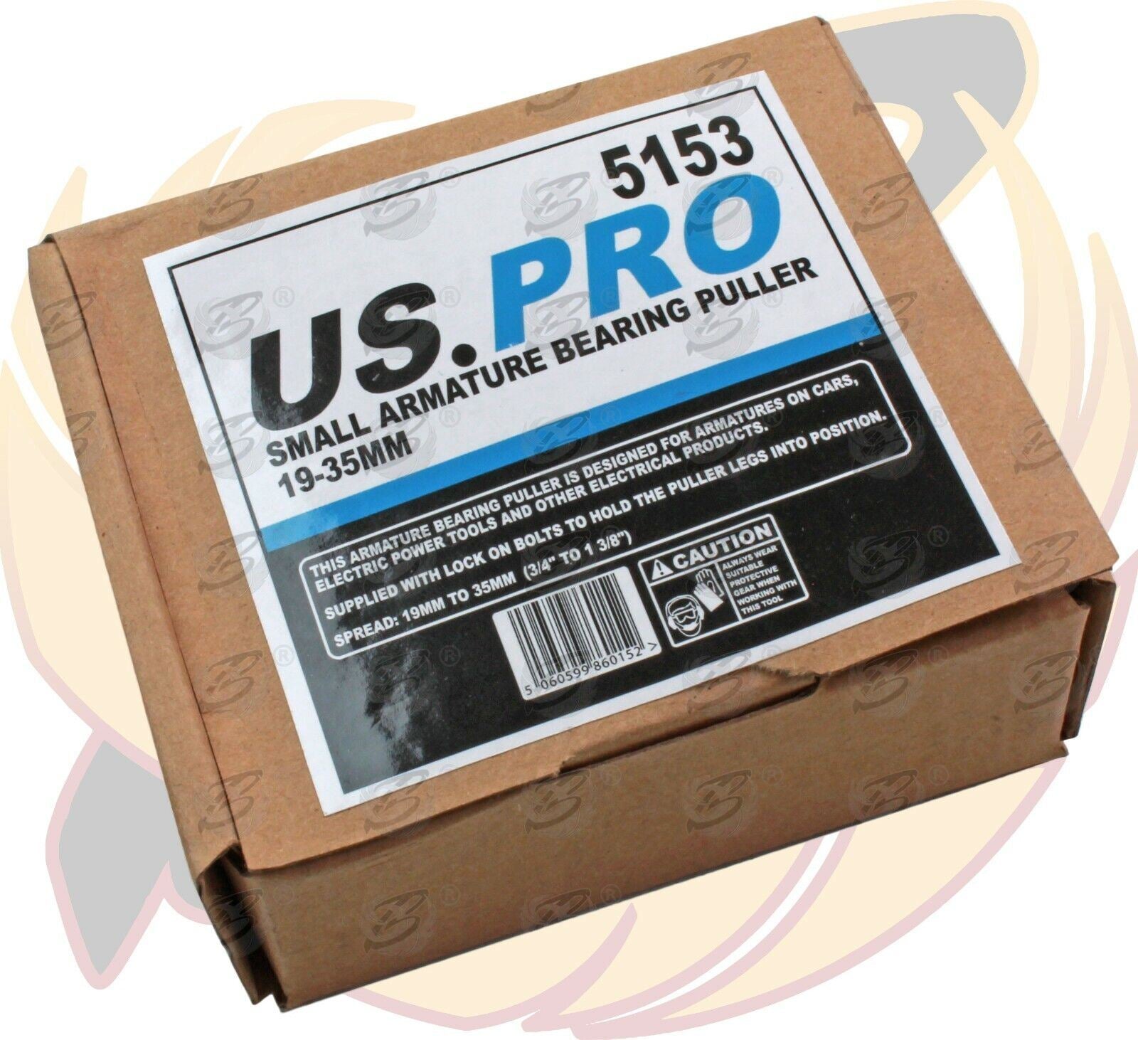 US PRO ARMATURE BEARING PULLER 19MM - 35MM