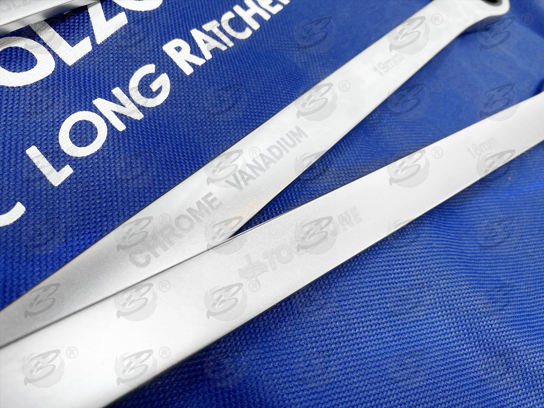 TOOLZONE 10PCS SINGLE RING EXTRA LONG RATCHET AVIATION SPANNERS 8MM - 10MM