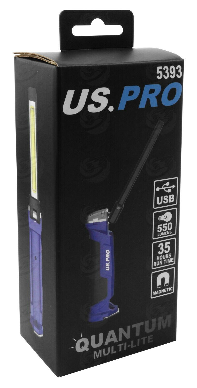 US Pro Rechargeable Li - Ion Cob Led Quantum Worklight 5393