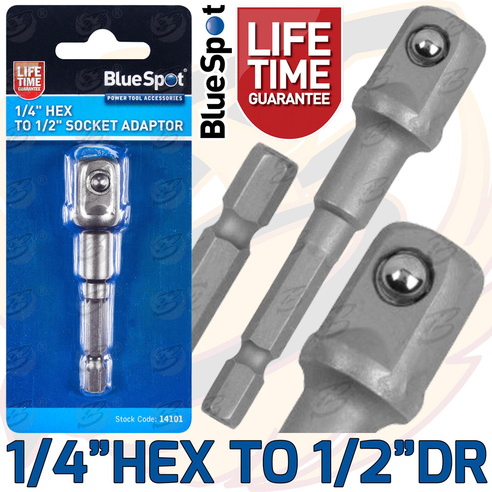 BLUESPOT 1/2" DRIVE DRILL SOCKET ADAPTER