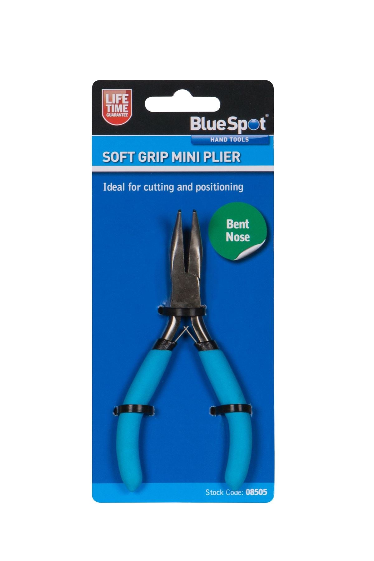 BlueSpot Soft Grip Mini Bent Nose Plier ( 08505 )