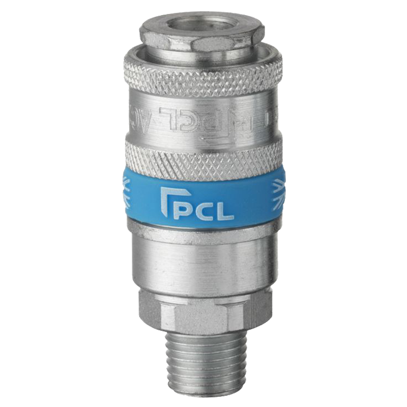 PCL Airflow Coupling 1/4" Male Thread  AC21CM