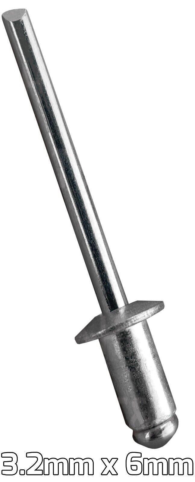 BlueSpot 320 Piece Assorted Rivets 40596