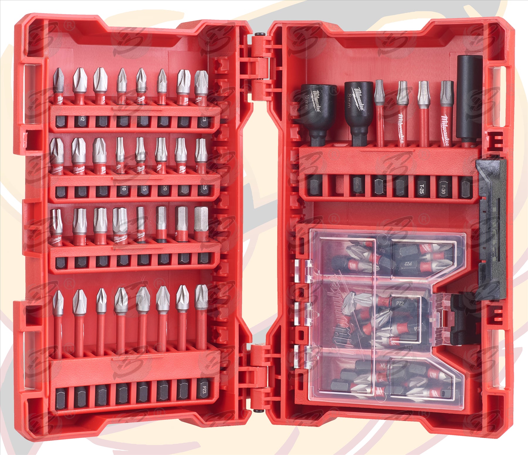 MILWAUKEE 70PCS IMPACT DRILL / DRIVER BIT SET ( SHOCKWAVE IMPACT DUTY )
