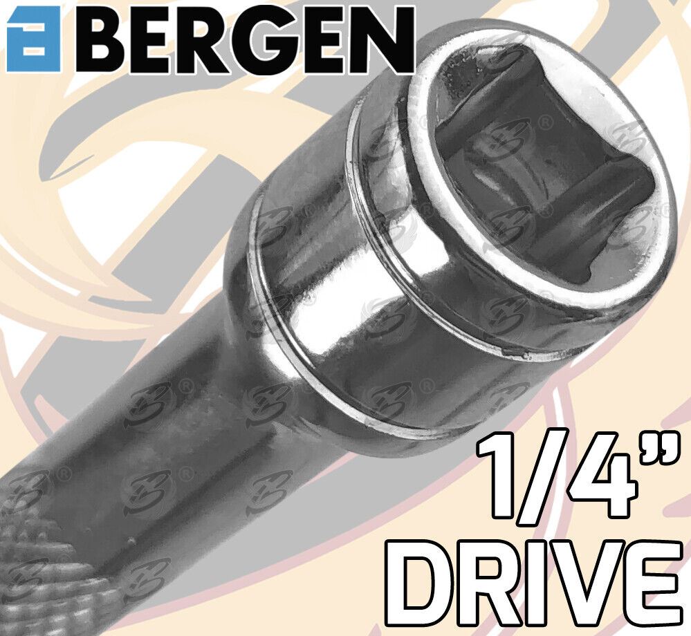 US Pro 3 Piece 1/4" Drive Extension Bars 75mm - 250mm  3261