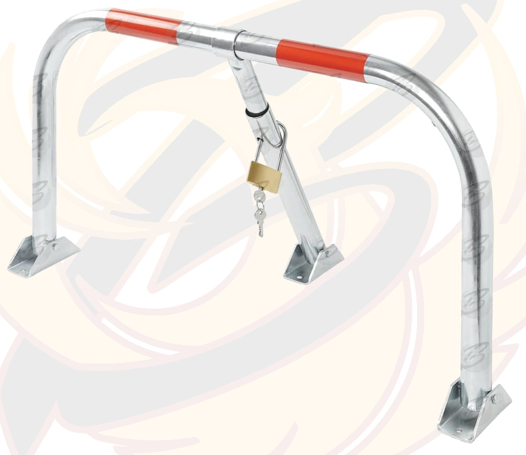 BLUESPOT LOCKABLE FOLDING PARKING BARRIER