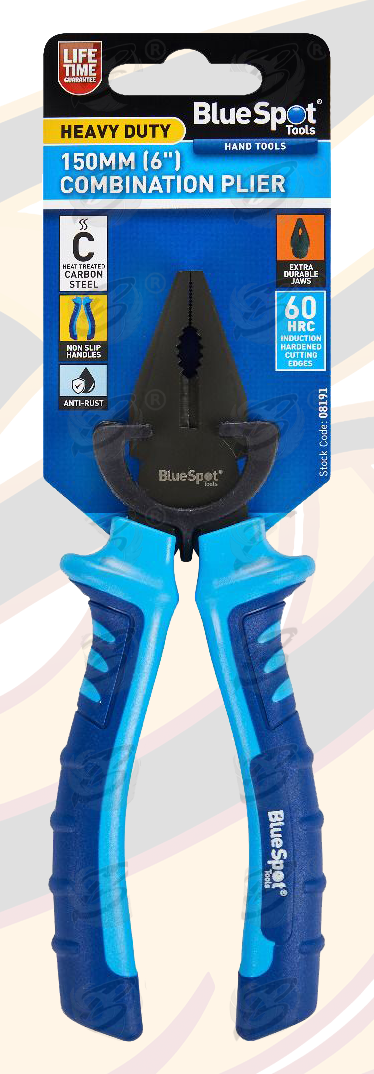 BlueSpot 150mm (6") Heavy Duty Combination Plier ( 08191 )