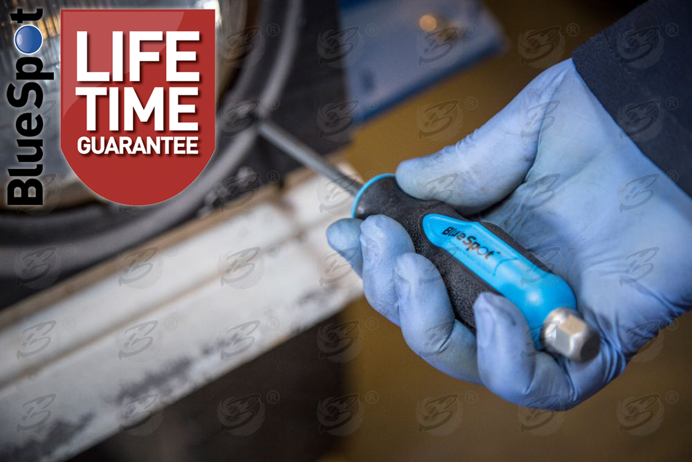 BlueSpot 6 Piece Magnetic Go Through Screwdriver Set ( Slotted - PHillips ) ( 12068 )