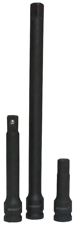 US Pro 3 Piece 1/2" Drive Impact Extension Bar Set  2086
