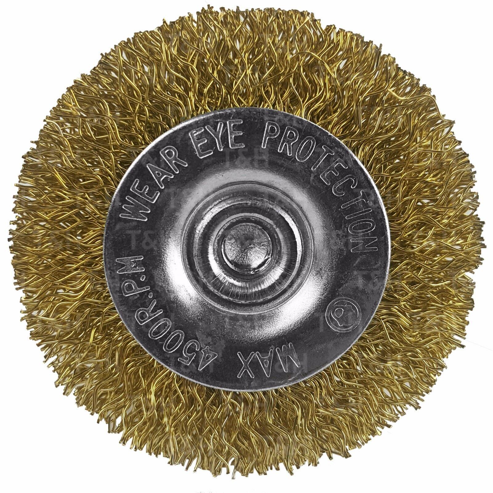 Toolzone 50mm Flat Wire Wheel  DR169_FLAT_50MM