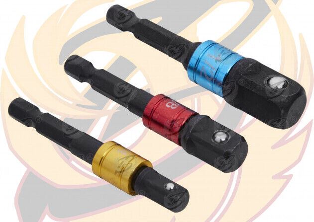 BLUESPOT 3PCS IMPACT DRILL ADAPTER