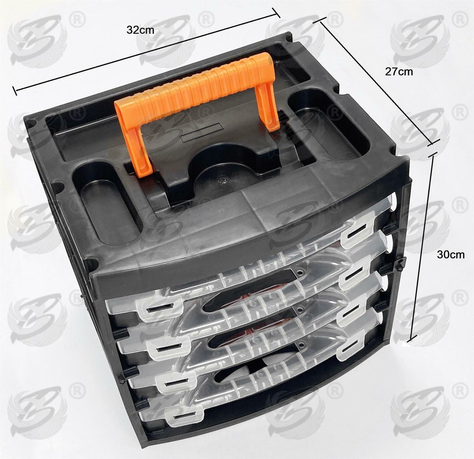 Toolzone 4 Piece Poly Tray Organiser ( TB098 )