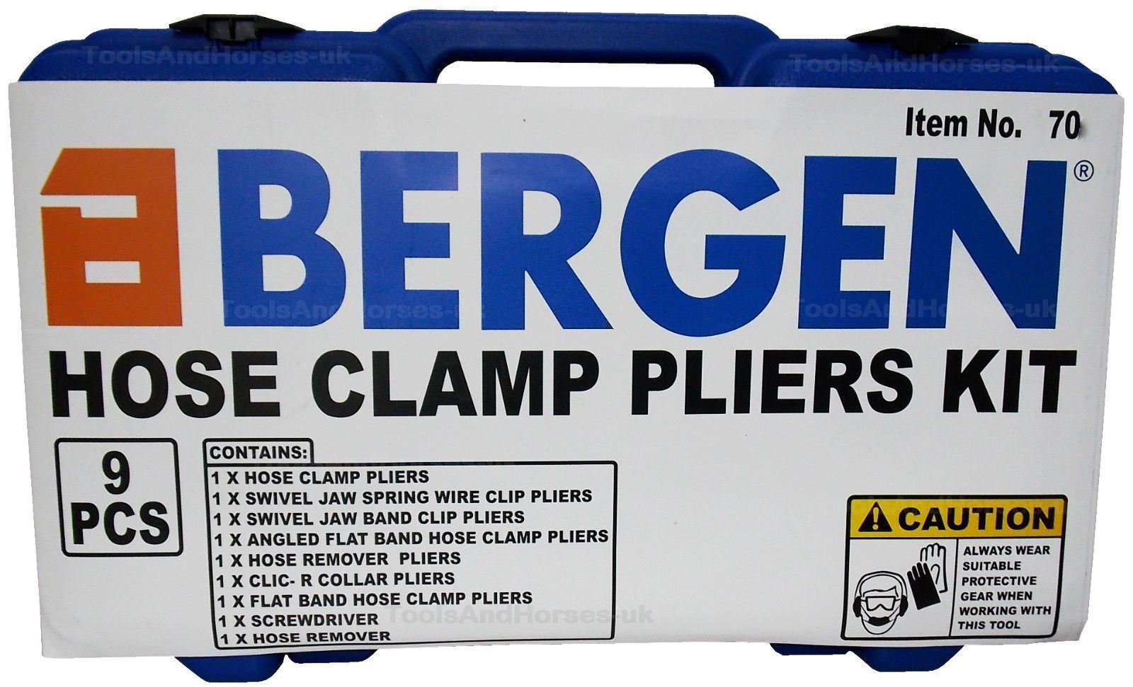 US Pro 9 Piece Hose Clamp Pliers Set 5859