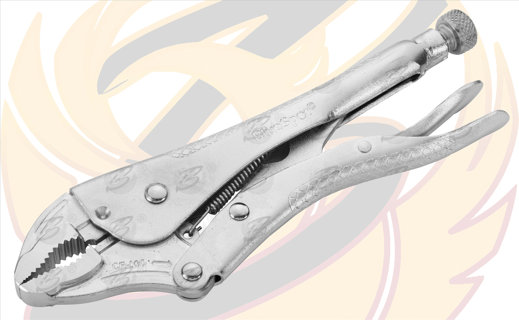 BLUESPOT 250MM (10") HEAVY DUTY CURVED LOCKING PLIER