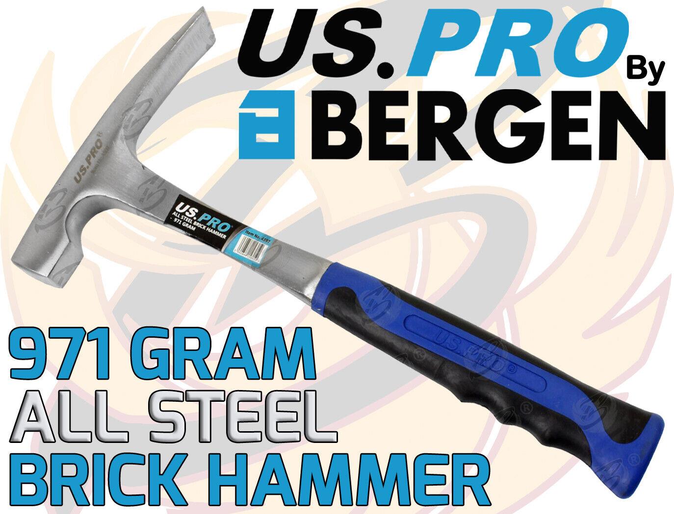 US PRO 971 GRAM ALL STEEL BRICK HAMMER