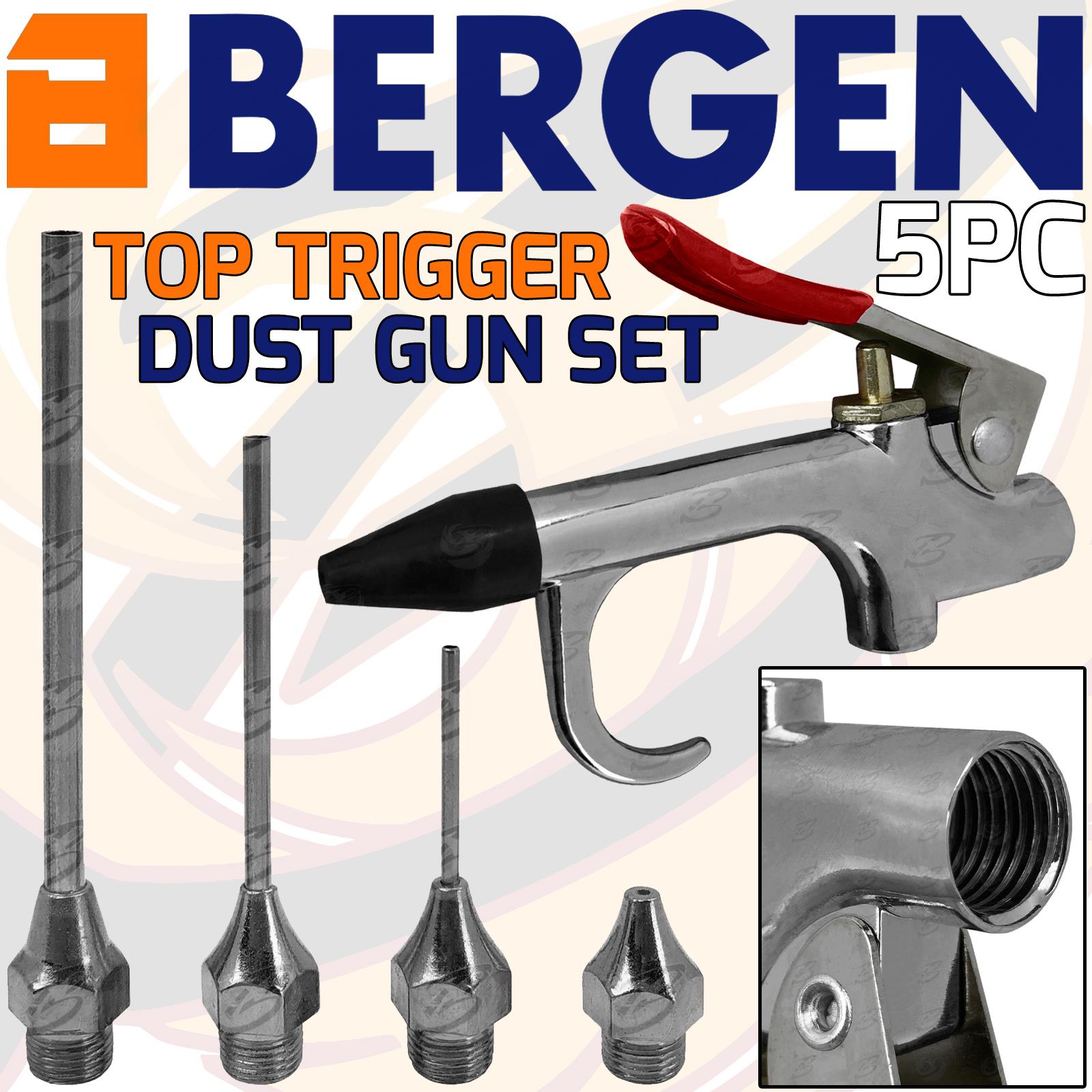 BERGEN 5PCS AIR DUST GUN SET