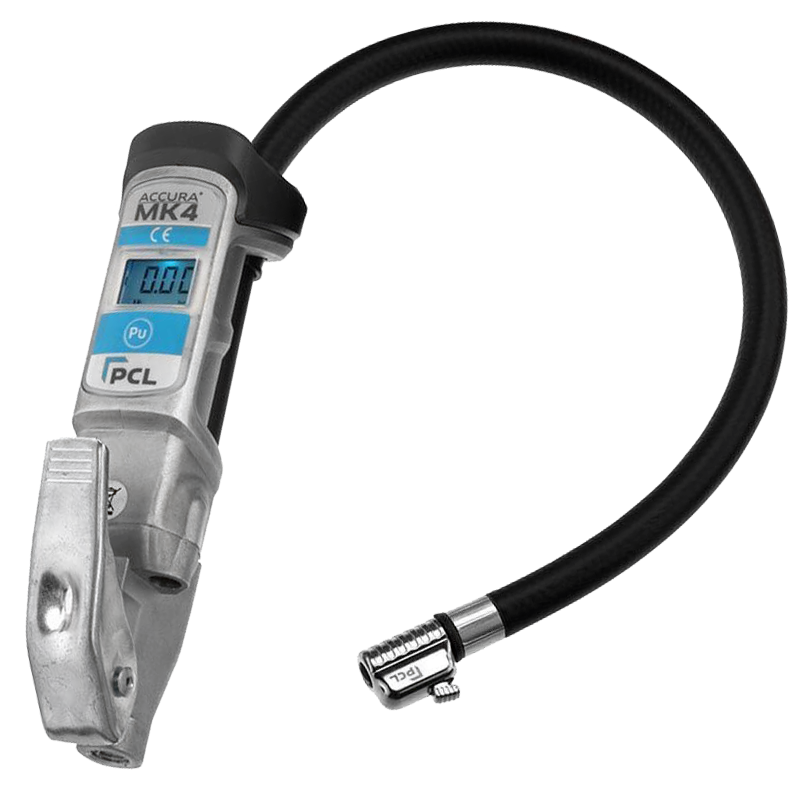 PCL Digital Tyre Inflator With 0.53m Hose And Single Clip On Conntector ( ACCURA MK4 )  DAC404