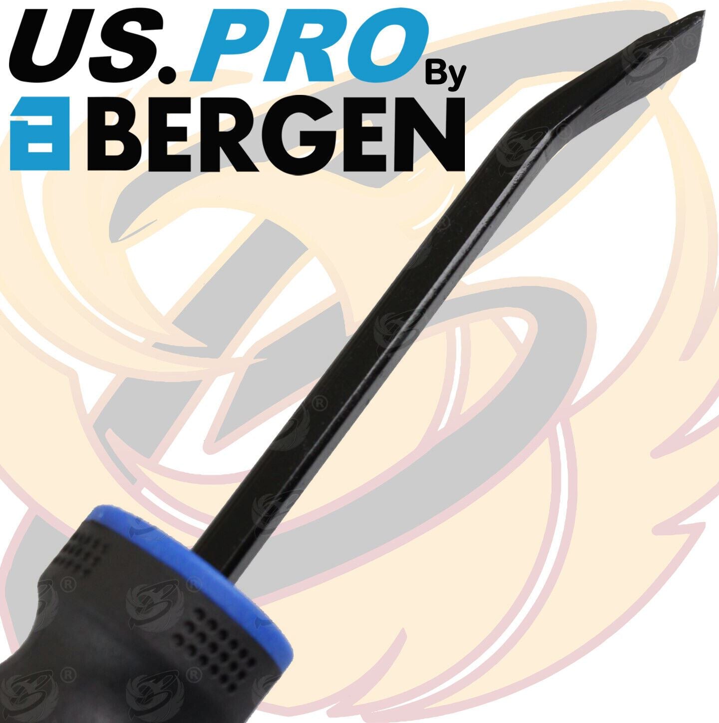 US PRO 4PCS HEAVY DUTY PRY BAR SET