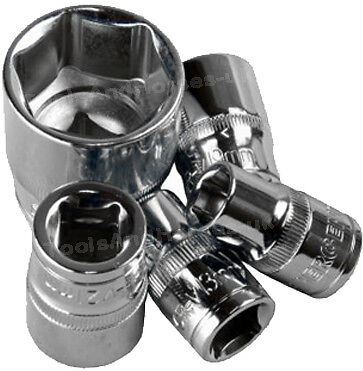 US Pro 17 Piece 3/8" Drive 6 Point Shallow Sockets 8mm - 24mm  1376