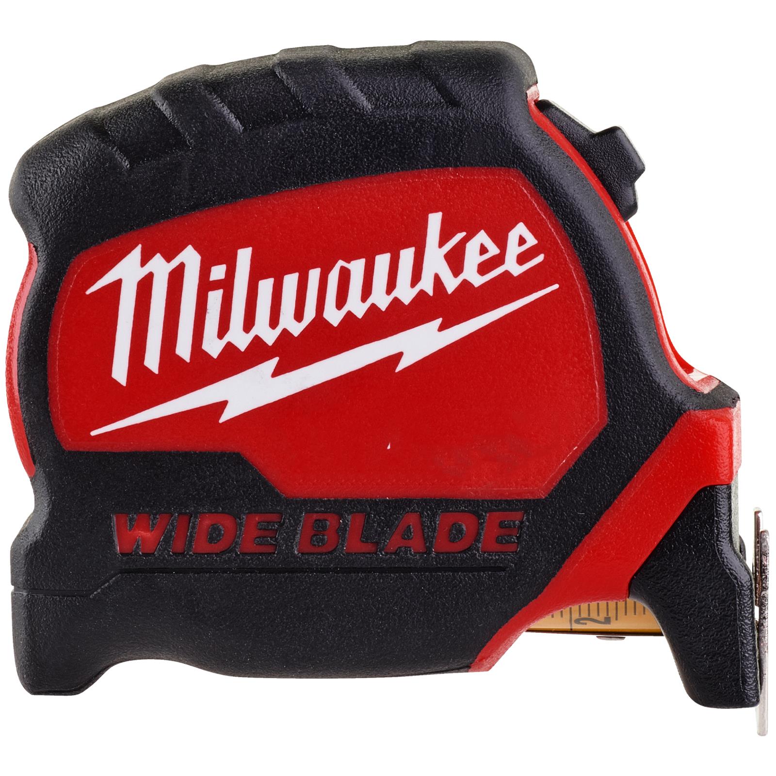MILWAUKEE 8m ( 26ft ) 33mm Extra Wide Nylon Blade Premium Tape Measure