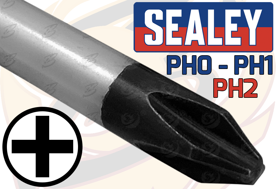 Sealey 7 Piece Magnetic Screwdriver Set ( Slotted - PHillips ) ( AK4330 )