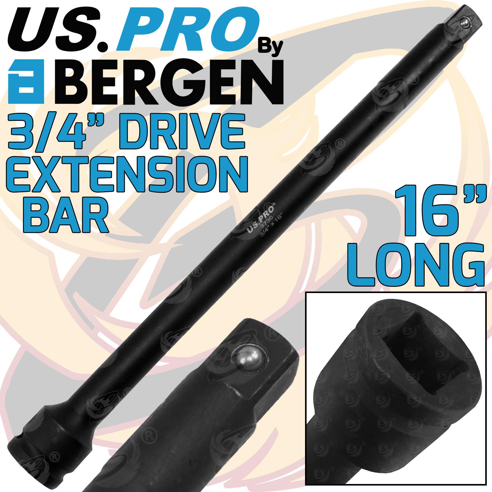 US PRO 3/4" DRIVE 16" LONG IMPACT EXTENSION BAR