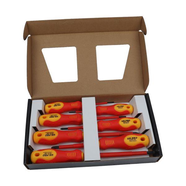 US Pro 7 Piece VDE Screwdriver Set  1606
