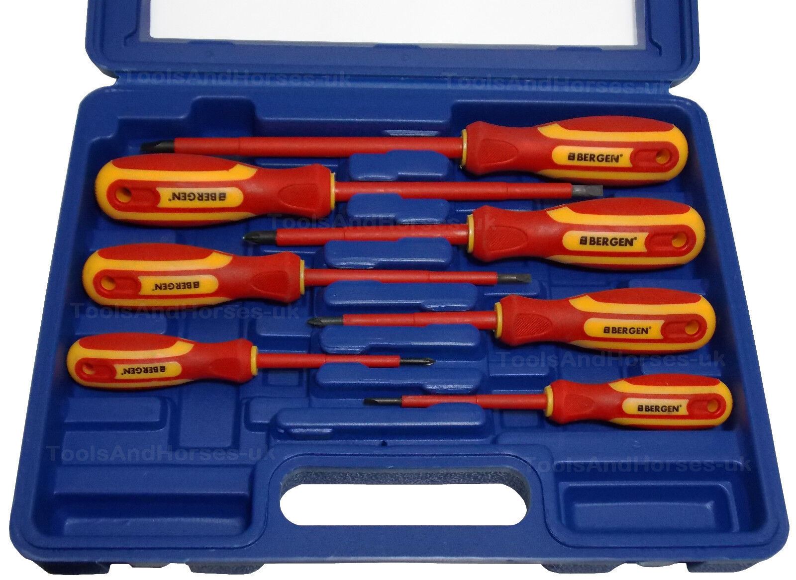 US Pro 7 Piece VDE Screwdriver Set 1606