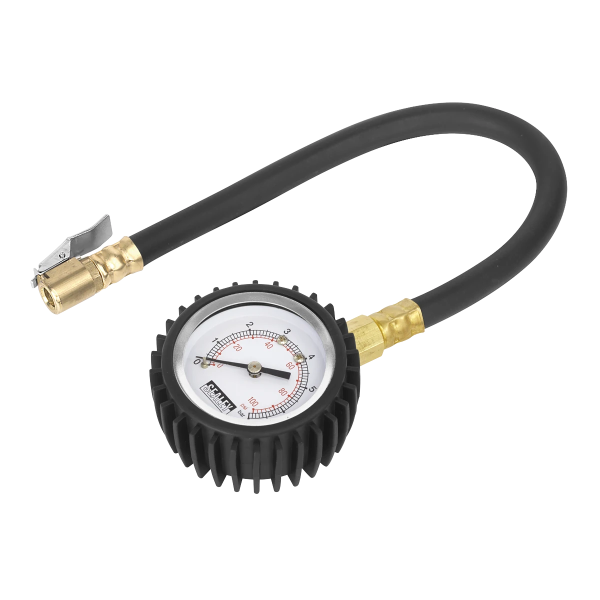 Sealey Tyre Pressure Guage With Clip On Chuck  TST/PG6
