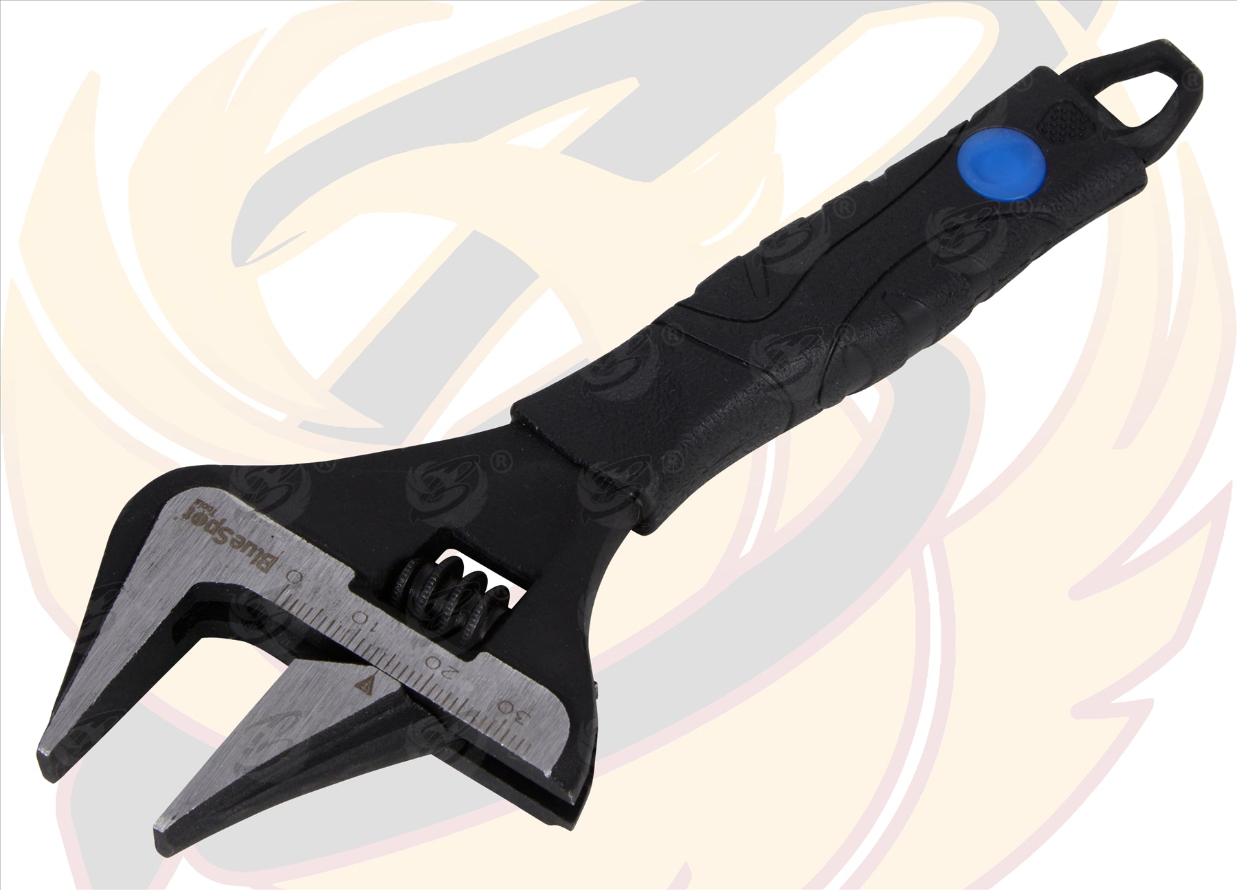BLUESPOT 6" WIDE JAW ADJUSTABLE WRENCH ( 0 - 34mm )