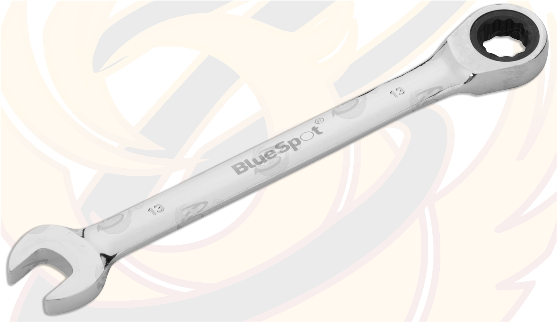 BlueSpot 13mm 72 Tooth Ratchet Spanner ( Single ) 05106