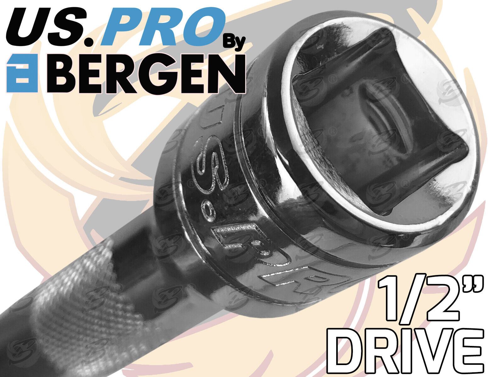 US Pro 3 Piece 1/2" Drive Extension Bars 75mm - 250mm  4141