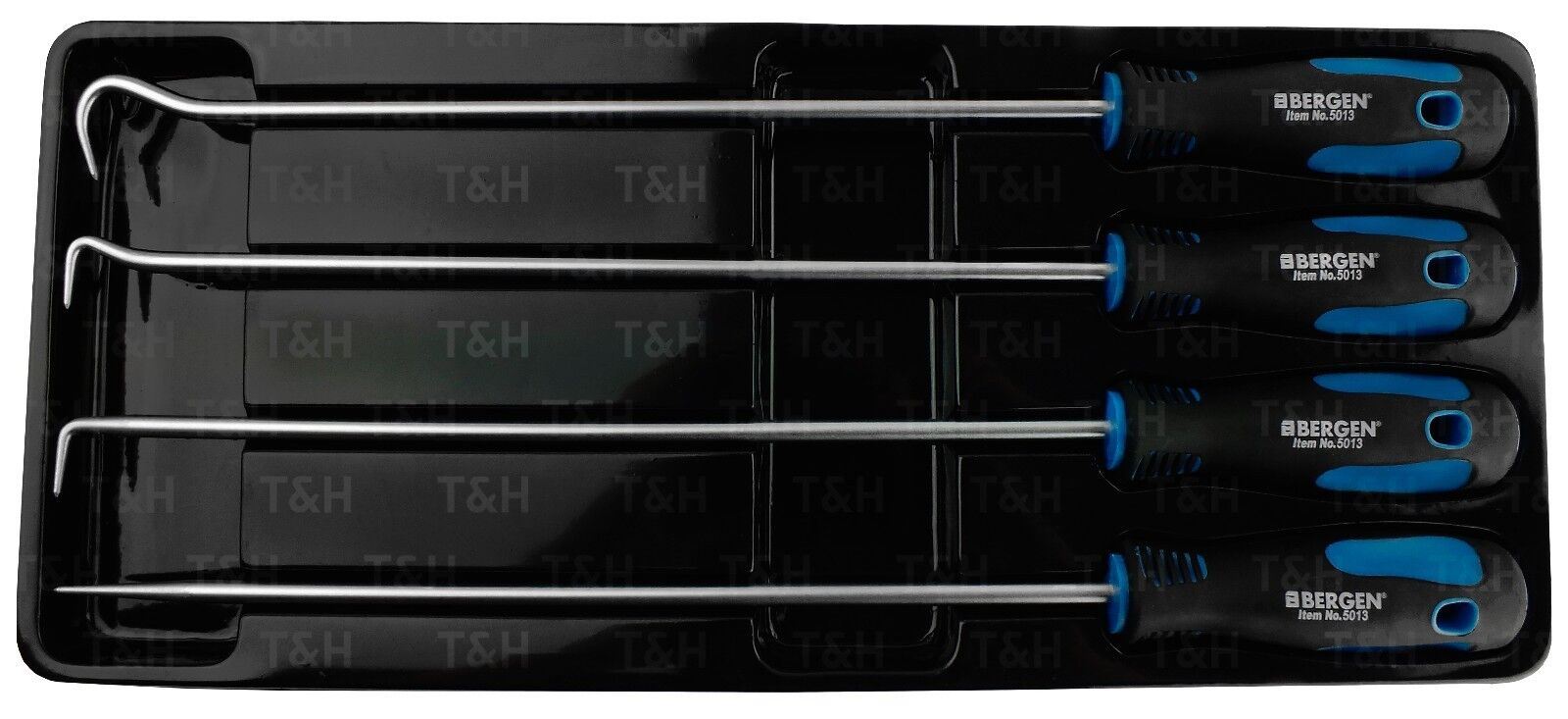 US Pro 4 Piece 380mm Extra Long Hook & Pick Set 5036