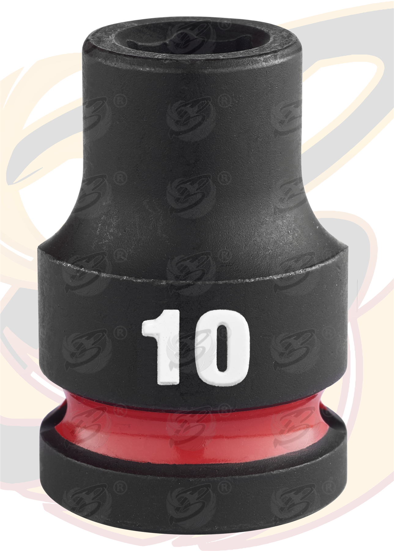 Milwaukee 10mm 1/2" Drive 6 Point Shallow Impact Socket ( Single ) ( 4932480304 )