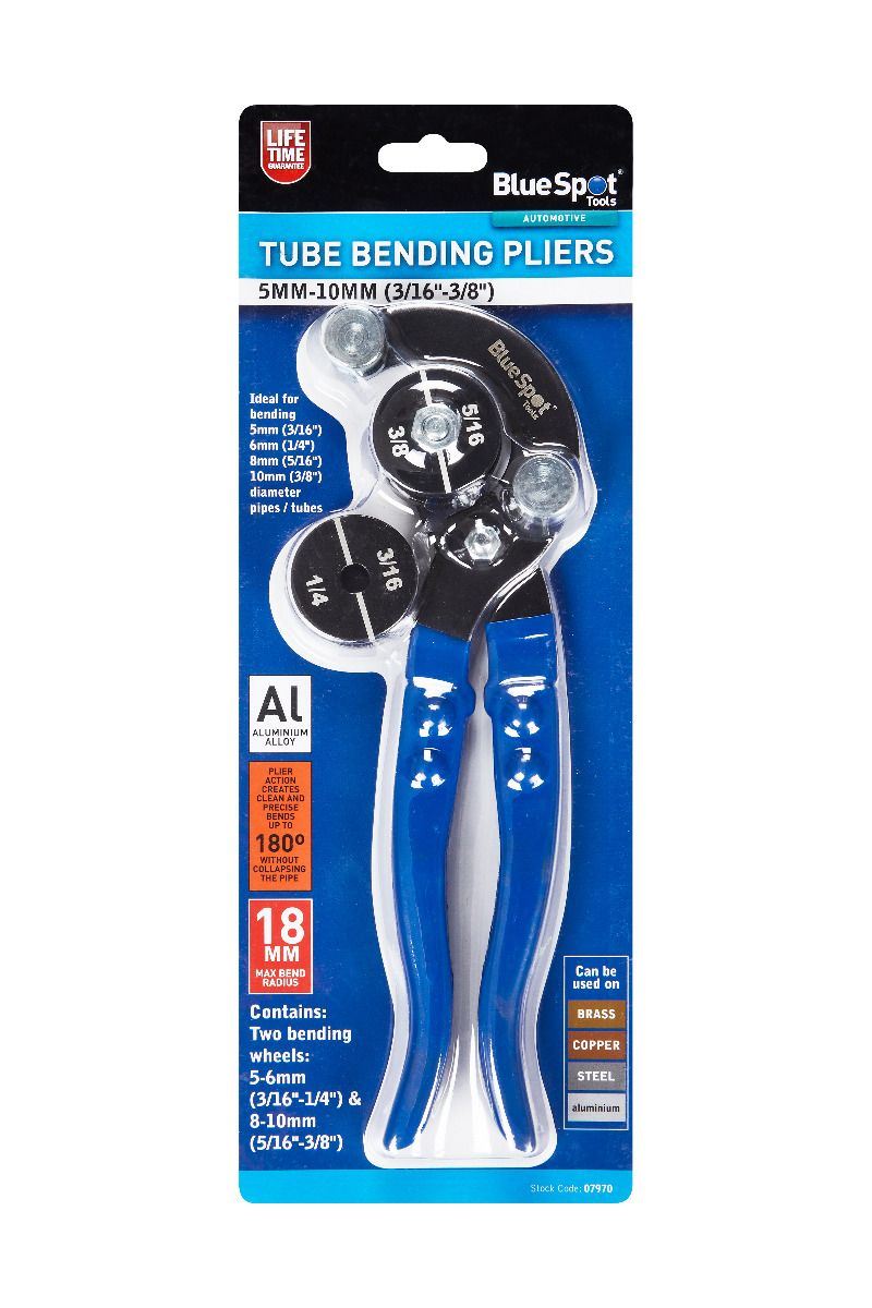 BlueSpot Tube Bending Pliers (5mm-10mm) (3/16"-3/8") ( 07970 )