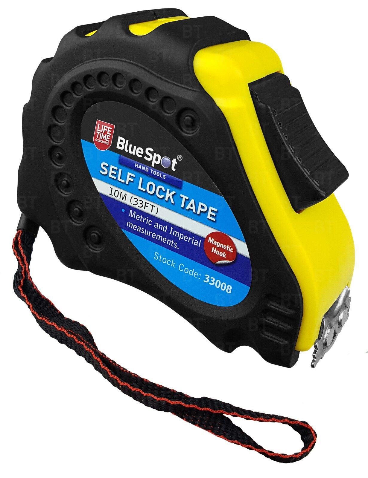 BLUESPOT 10M ( 33FT ) SELFING LOCKING TAPE MEASURE