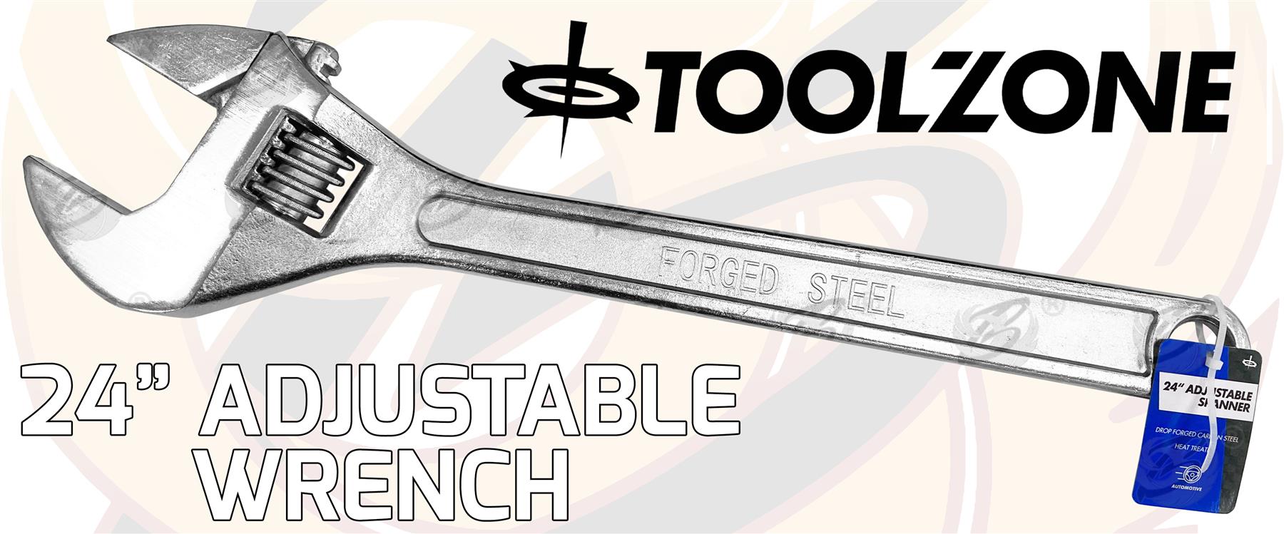 Toolzone 24" Adjustable Wrench ( SP048 )