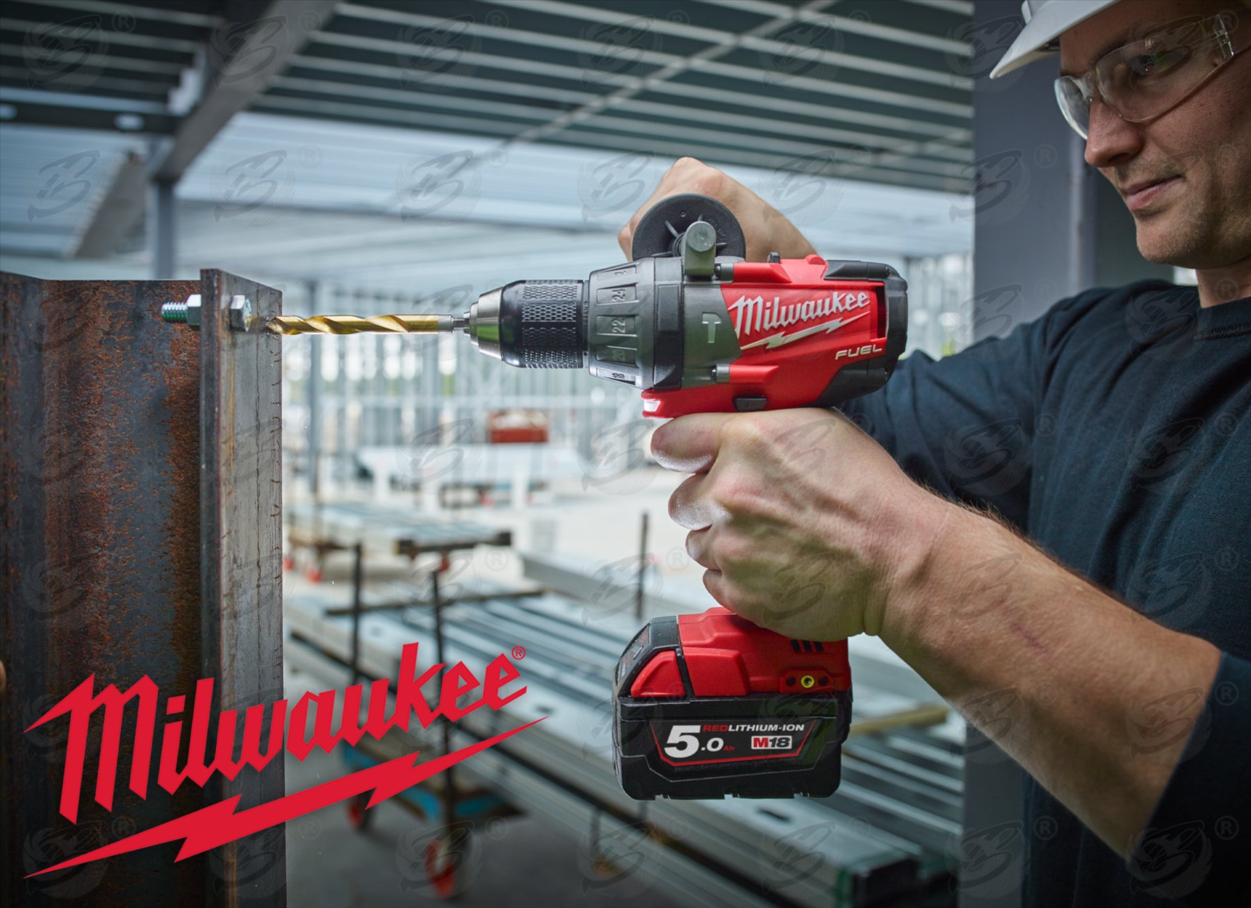 MILWAUKEE 6MM HSS TITANIUM METAL RED HEX DRILL BIT