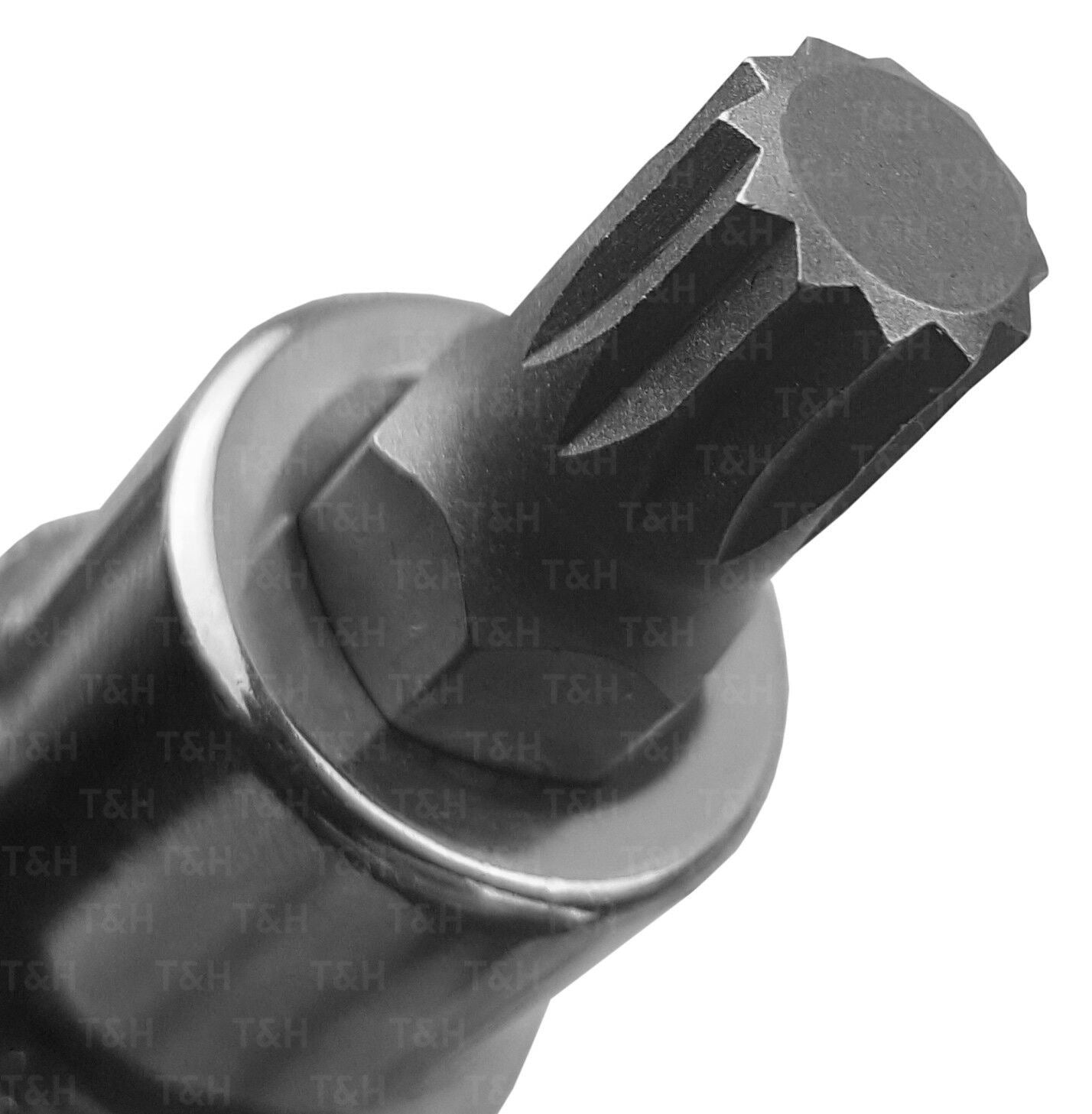US PRO M9 1/2" DRIVE 55MM LONG SPLINE BIT SOCKET ( SINGLE )
