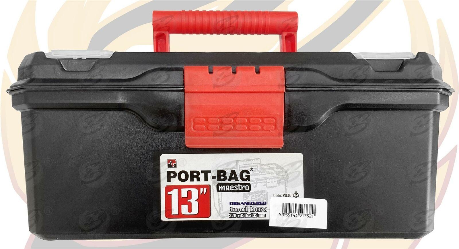 Toolzone 13" Maestro Tool Box ( TB093 )