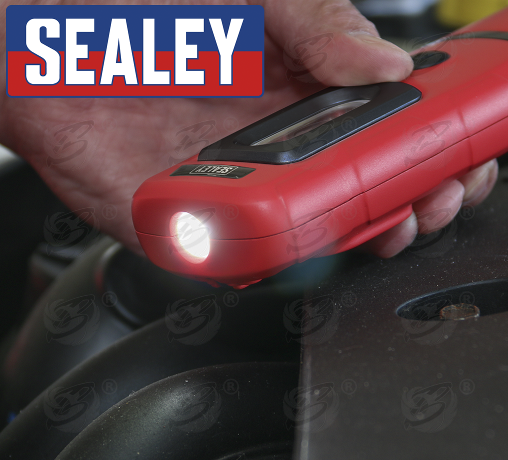 Sealey Rechargeable Cob Led Li - Ion Work Light ( Red ) ( LED3601R )